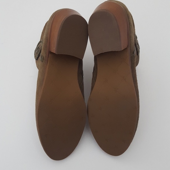NEW Jack Rogers Peyton olive suede bootie Women size 6.5 M - Picture 4 of 8